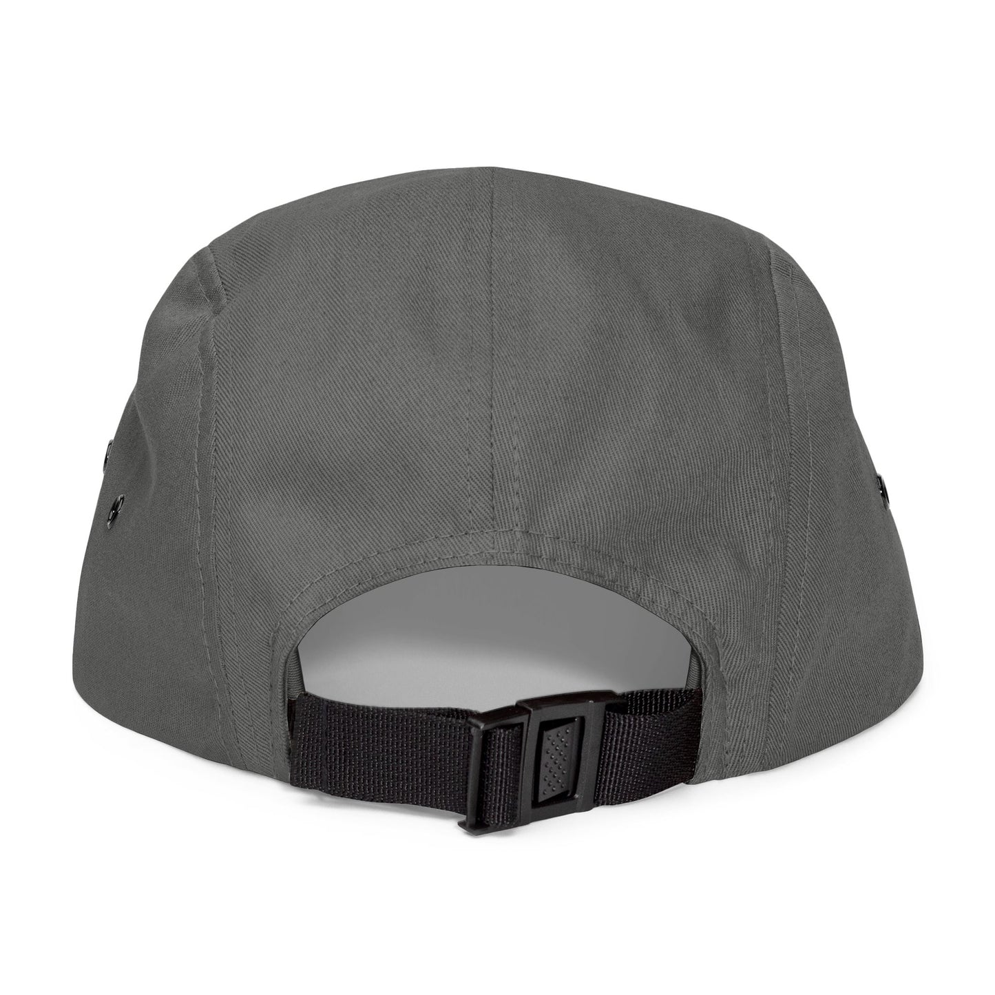 BILLY 5 Panel Cap (Black Horizontal Logo - Embroidery) — AVAILABLE IN 6 COLORS