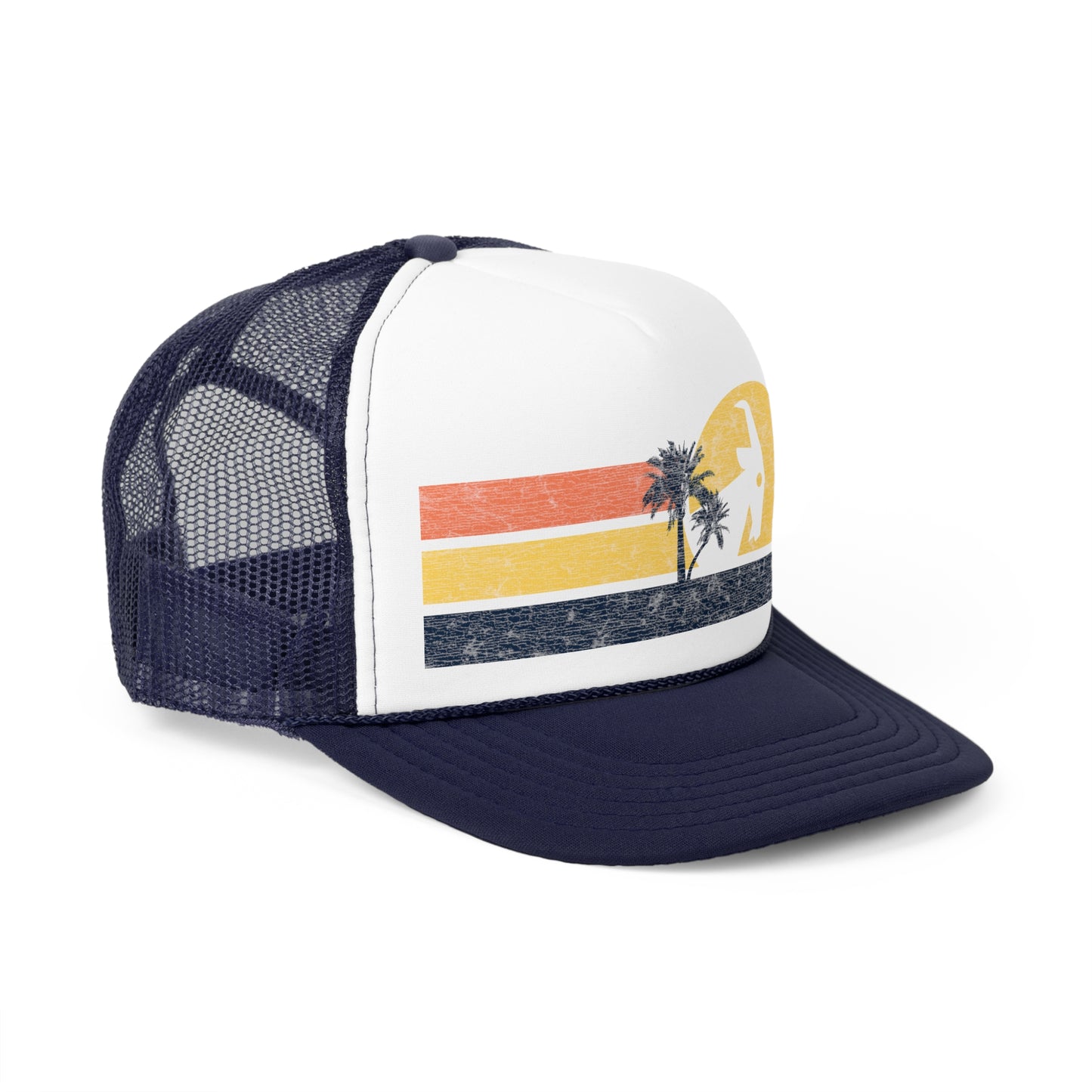 BILLY Foam Trucker Cap (Good Day Sunrise - Print) — AVAILABLE IN 2 COLORS