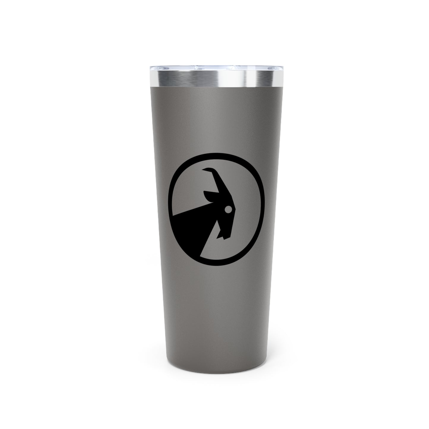 BILLY Copper Vacuum Insulated Tumbler, 22oz (Black Goat)