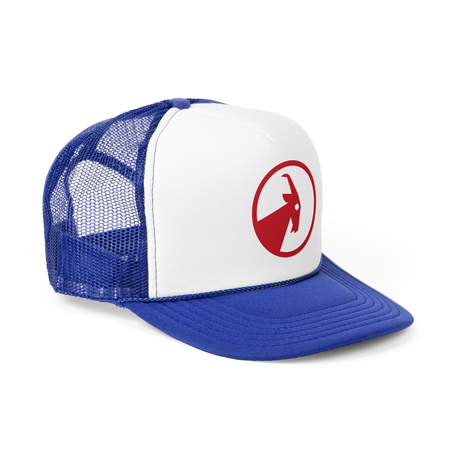 BILLY Foam Trucker Cap (Red Goat - Print) — AVAILABLE IN 3 COLORS