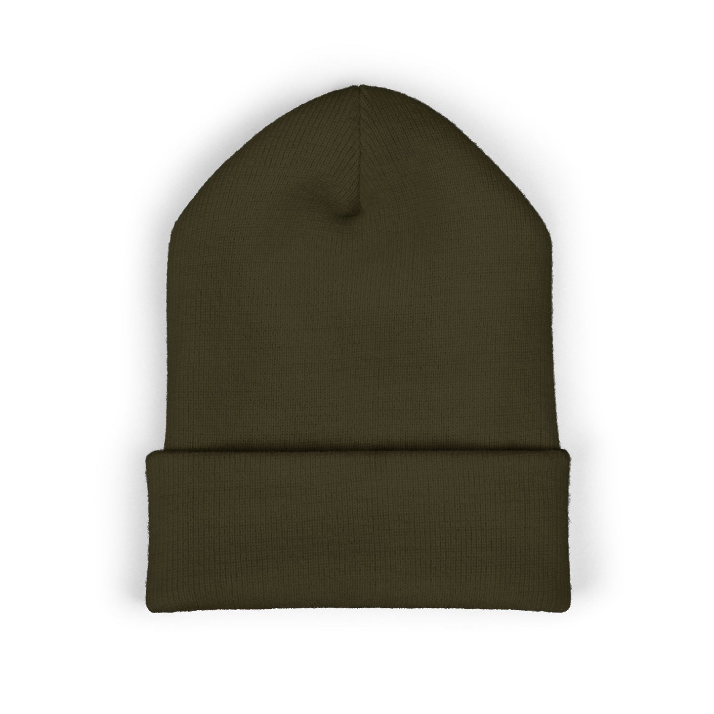 BILLY Classic Cuffed Beanie (White Goat - Embroidery) — AVAILABLE IN 12 COLORS