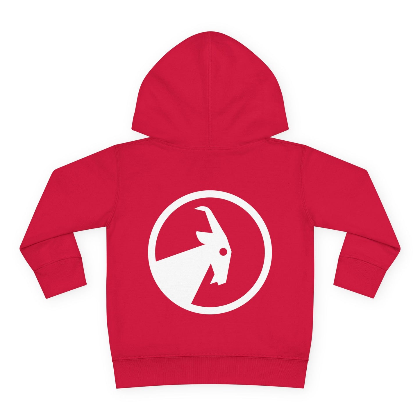 BILLY Core Toddler Pullover Fleece Hoodie (White Horizontal Logo) — AVAILABLE IN 4 COLORS