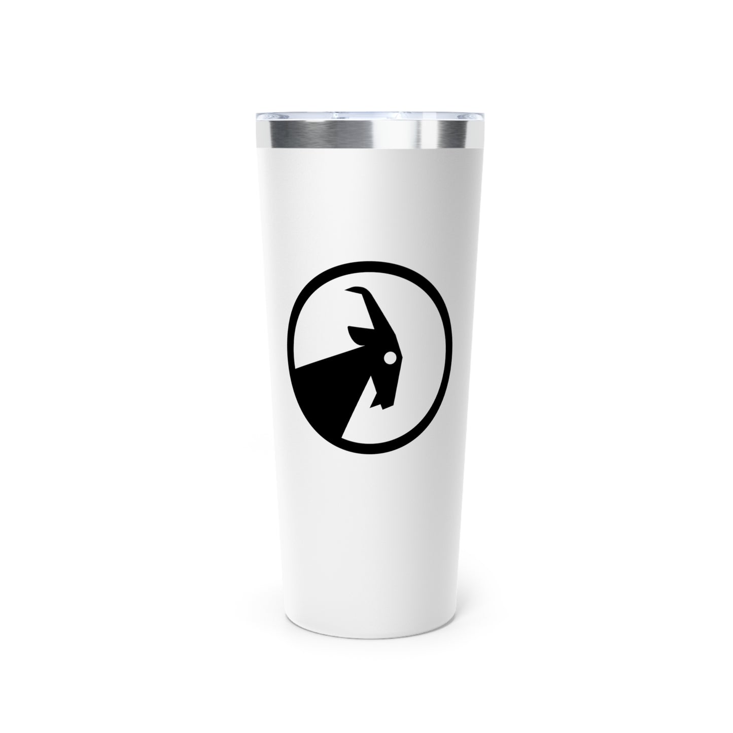 BILLY Copper Vacuum Insulated Tumbler, 22oz (Black Goat)