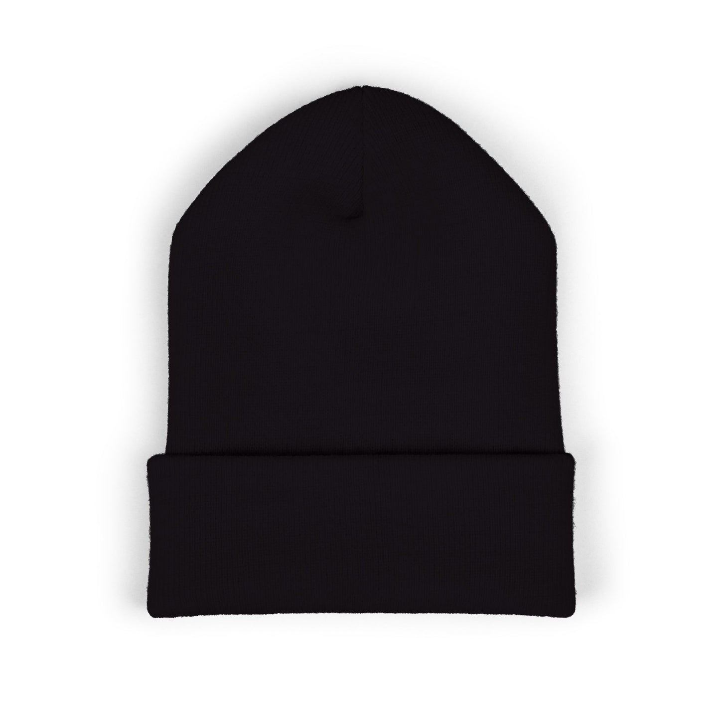 BILLY Classic Cuffed Beanie (Black Goat - Embroidery) — AVAILABLE IN 7 COLORS