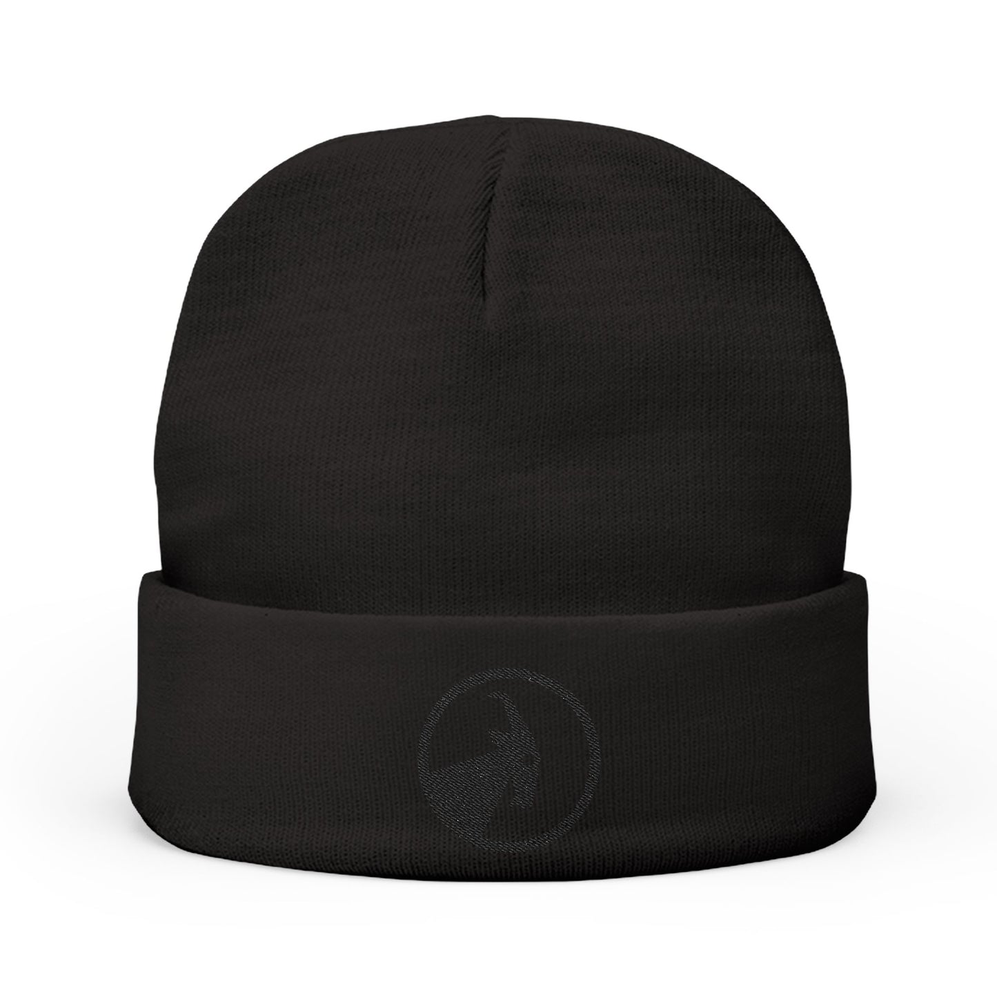 BILLY Knit Beanie (Black Goat - Embroidery) — AVAILABLE IN 6 COLORS
