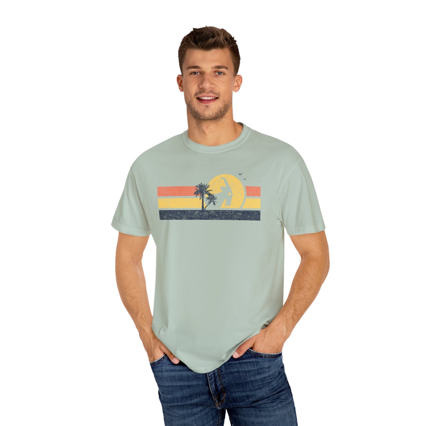 BILLY Adult Unisex Garment-Dyed T-Shirt (Good Day Sunrise) — AVAILABLE IN 6 COLORS