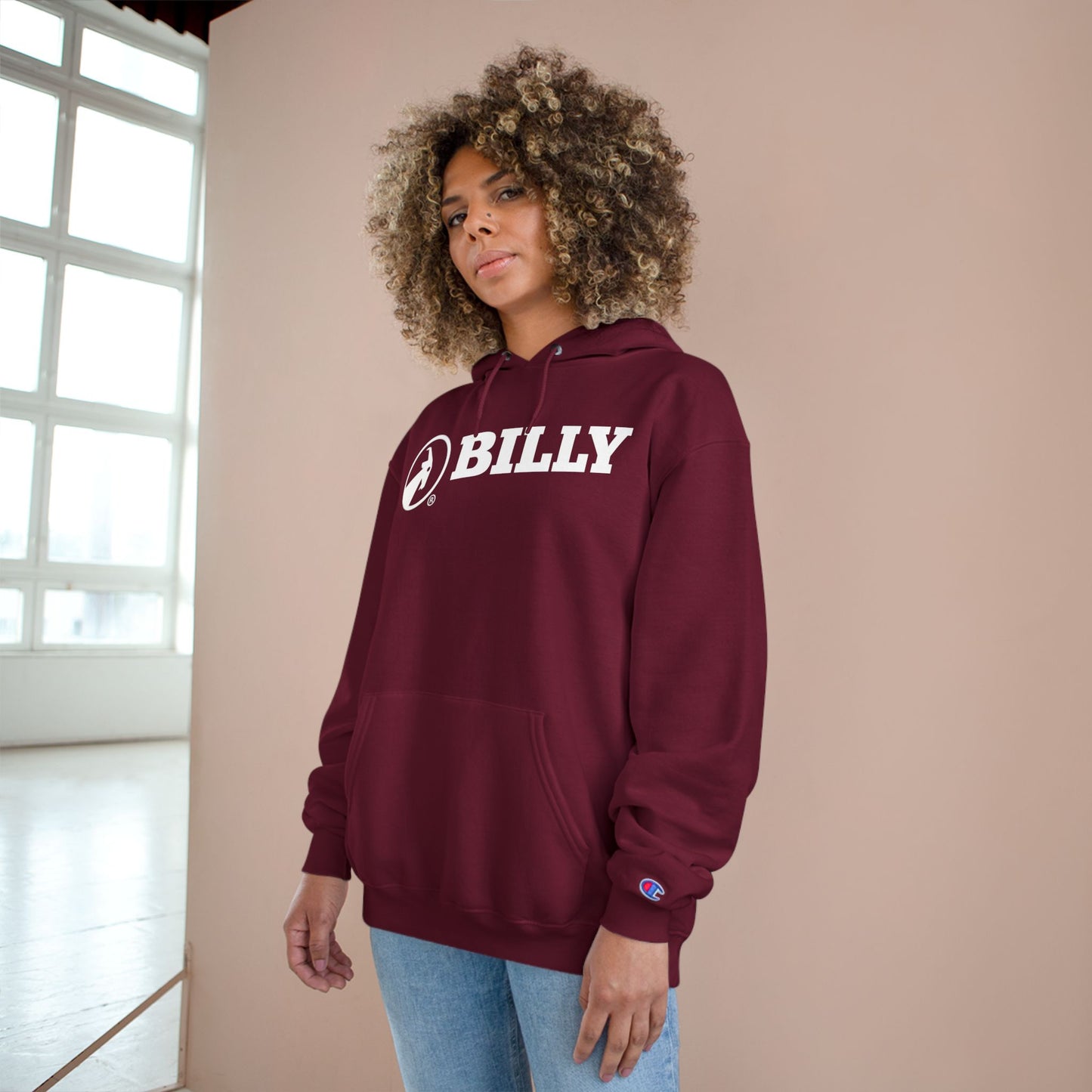 BILLY Core Adult Unisex Hoodie (White Horizontal Logo) - NOW AVAILABLE IN 7 COLORS