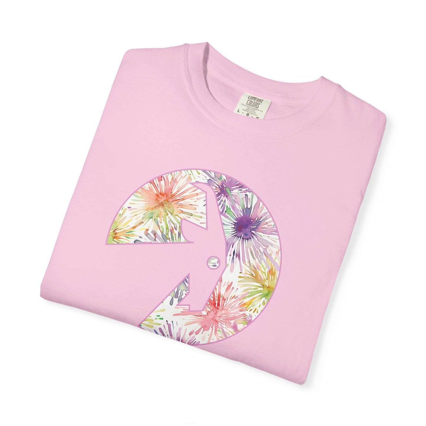 BILLY Unisex Garment-Dyed T-Shirt (Floral Logo) - AVAILABLE IN 4 COLORS