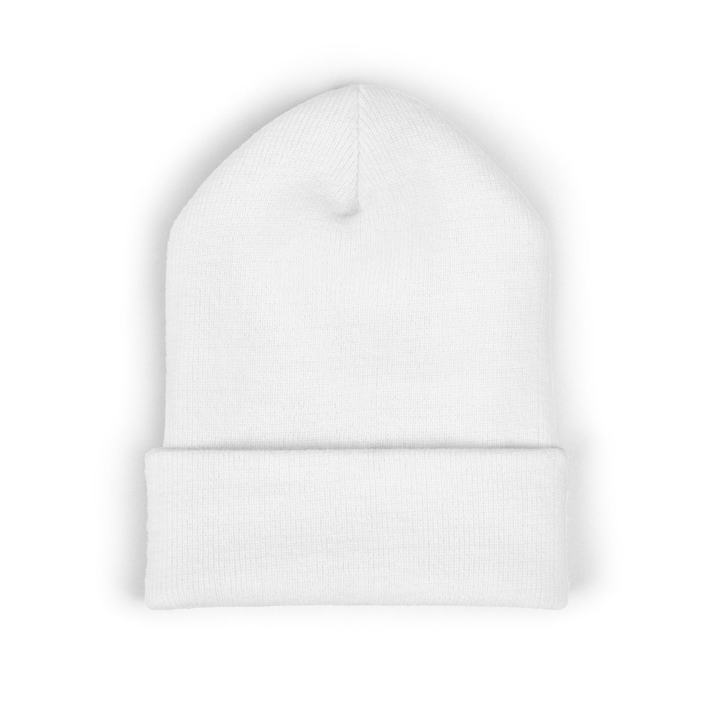 BILLY Classic Cuffed Beanie (White Horizontal Logo - Embroidery) — AVAILABLE IN 12 COLORS