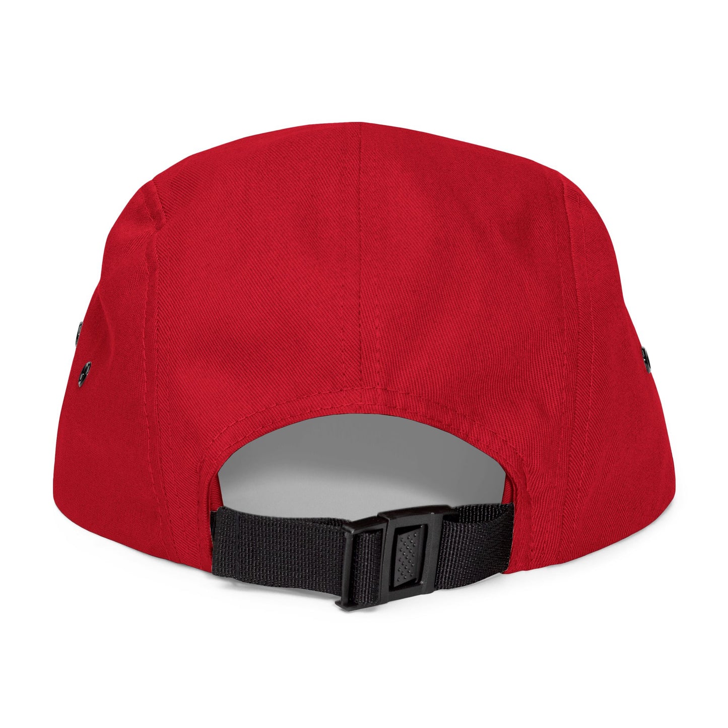 BILLY 5 Panel Cap (Black Horizontal Logo - Embroidery) — AVAILABLE IN 6 COLORS