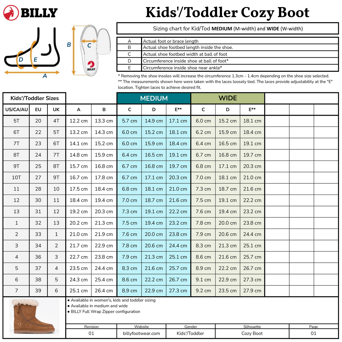 Chestnut BILLY Cozy II