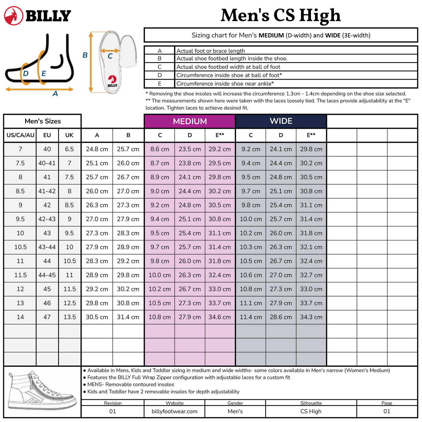 Men's Kodify Black BILLY CS High