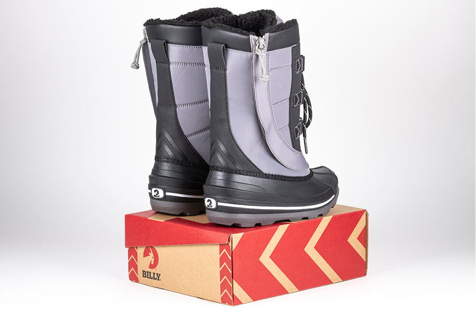 Black/Grey BILLY Ice II Winter Boots