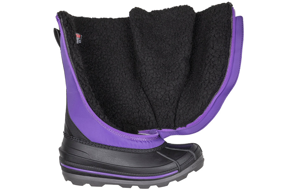 Black/Purple BILLY Ice Winter Boots