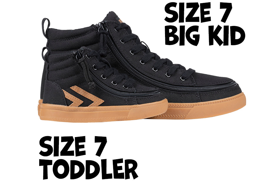 Black/Gum BILLY CS Sneaker High Tops