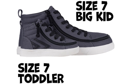 FINAL SALE - Charcoal/Black BILLY CS Sneaker High Tops