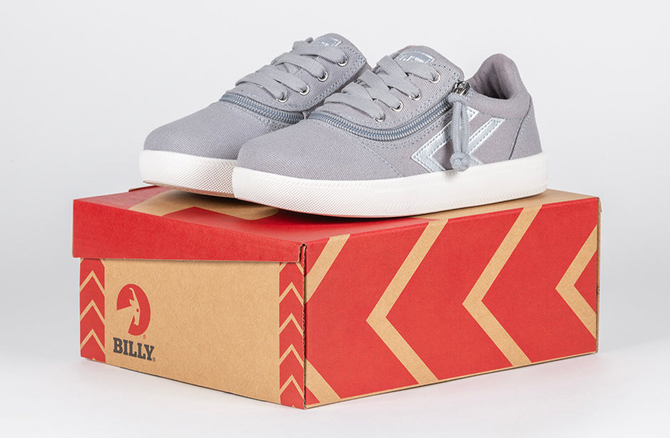 FINAL SALE - Grey/Silver BILLY CS Sneaker Low Tops
