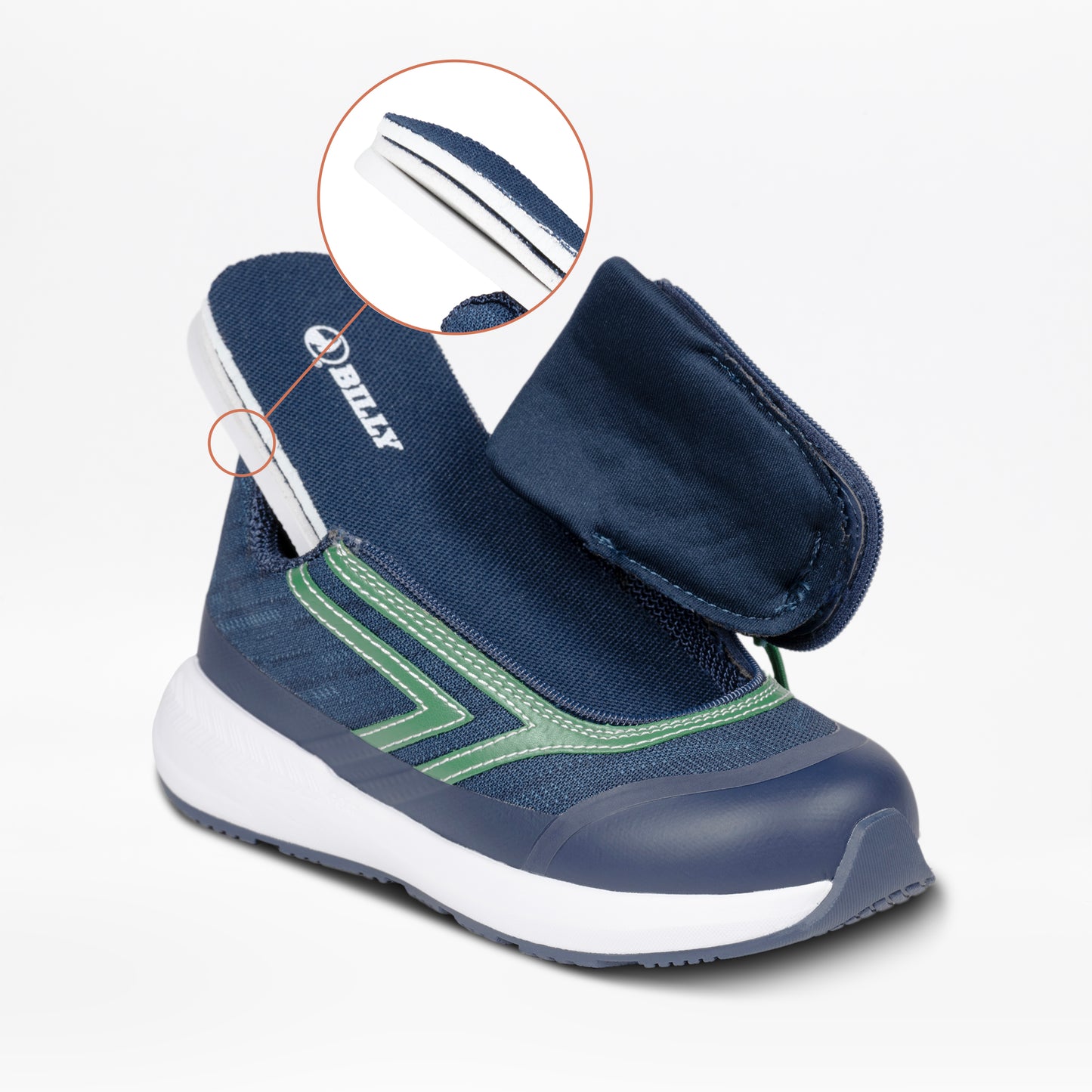 Navy/Green BILLY Goat