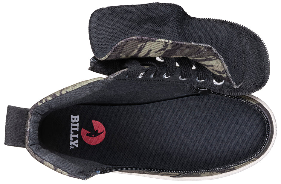 Camo/White BILLY Classic Lace High Tops