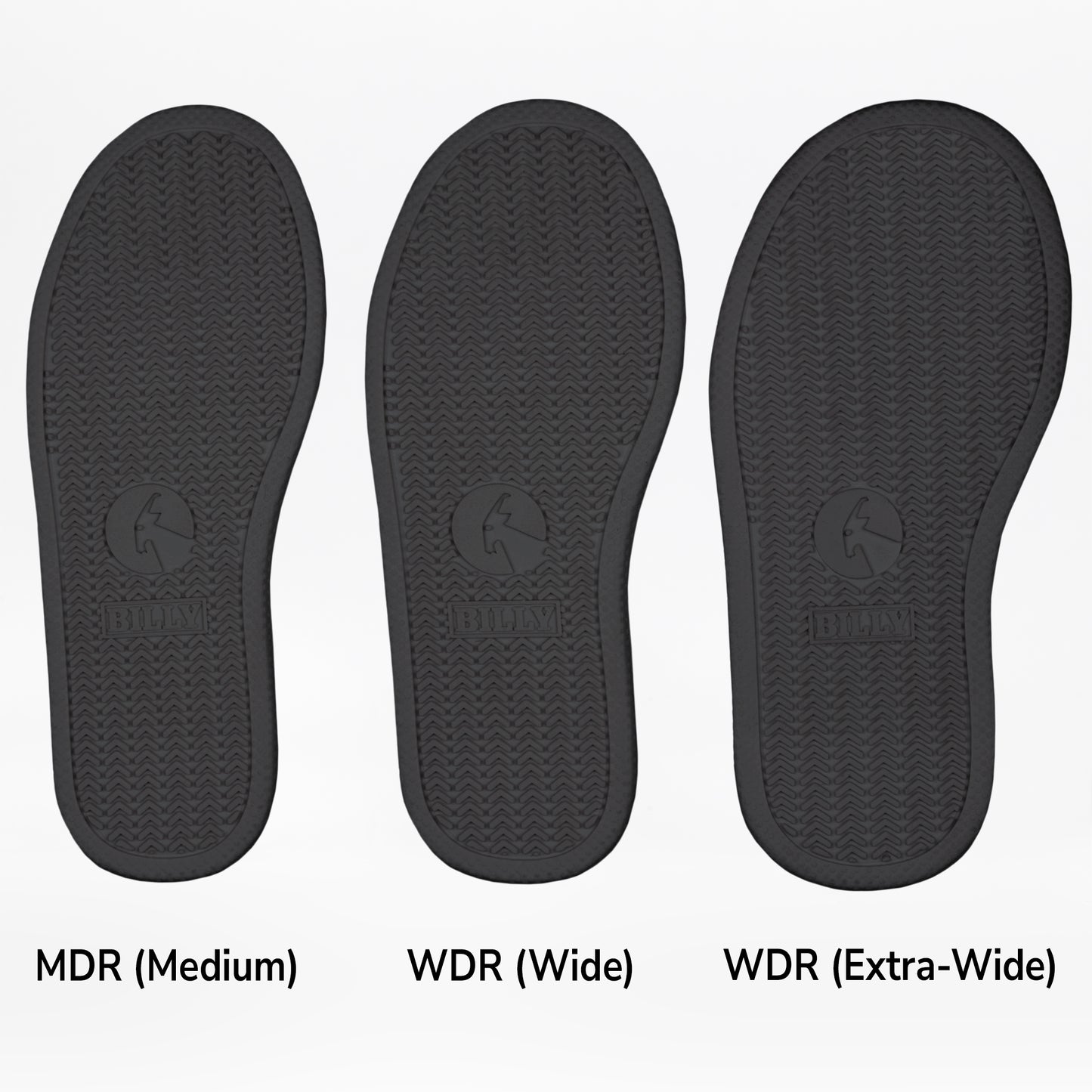 Black to the Floor Leather BILLY Classic D|R II Low