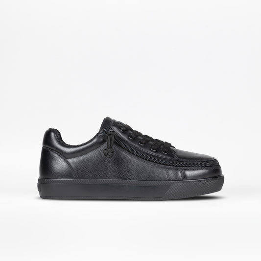 SALE - Black to the Floor Leather BILLY Classic D|R II Low