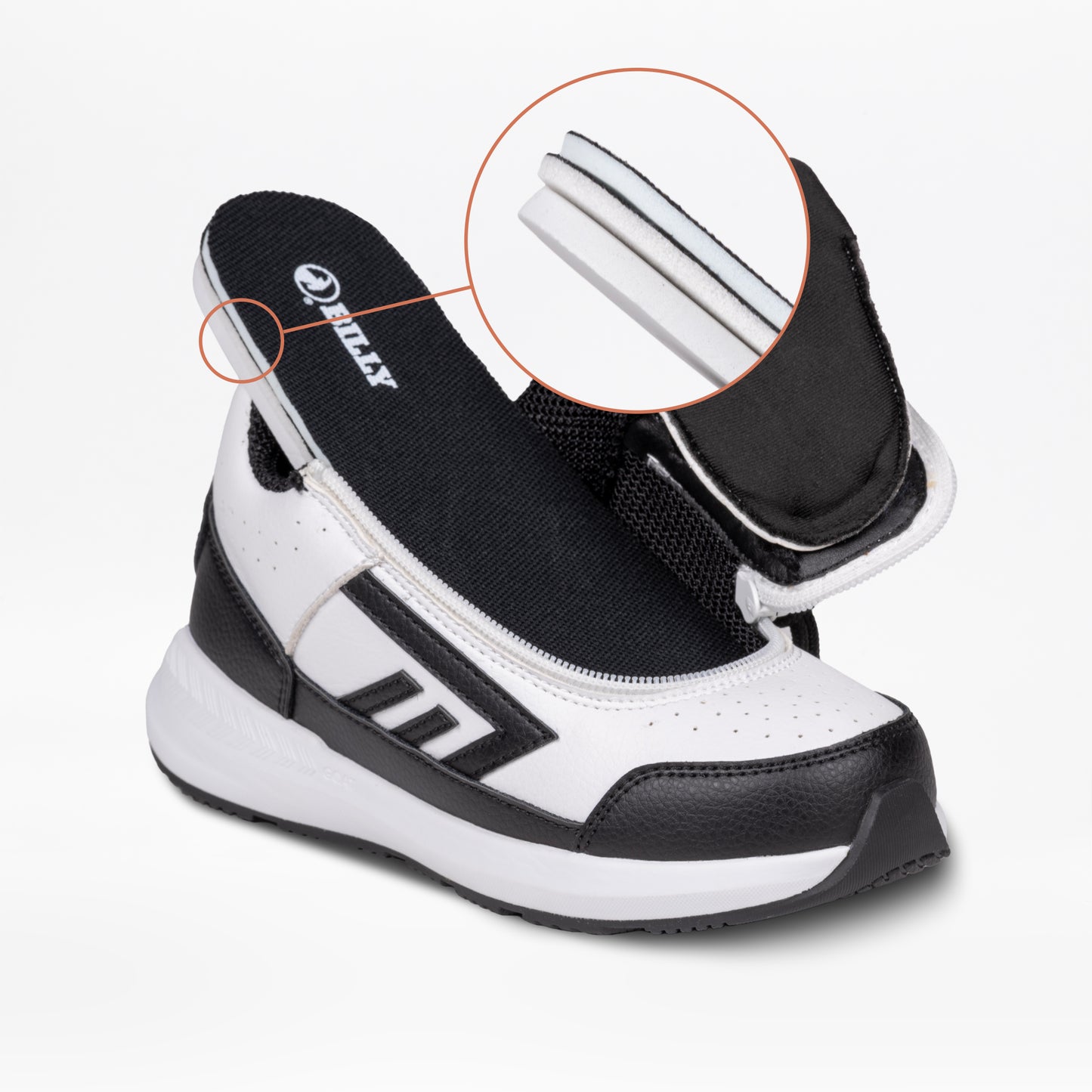 White/Black BILLY Goat Hoop