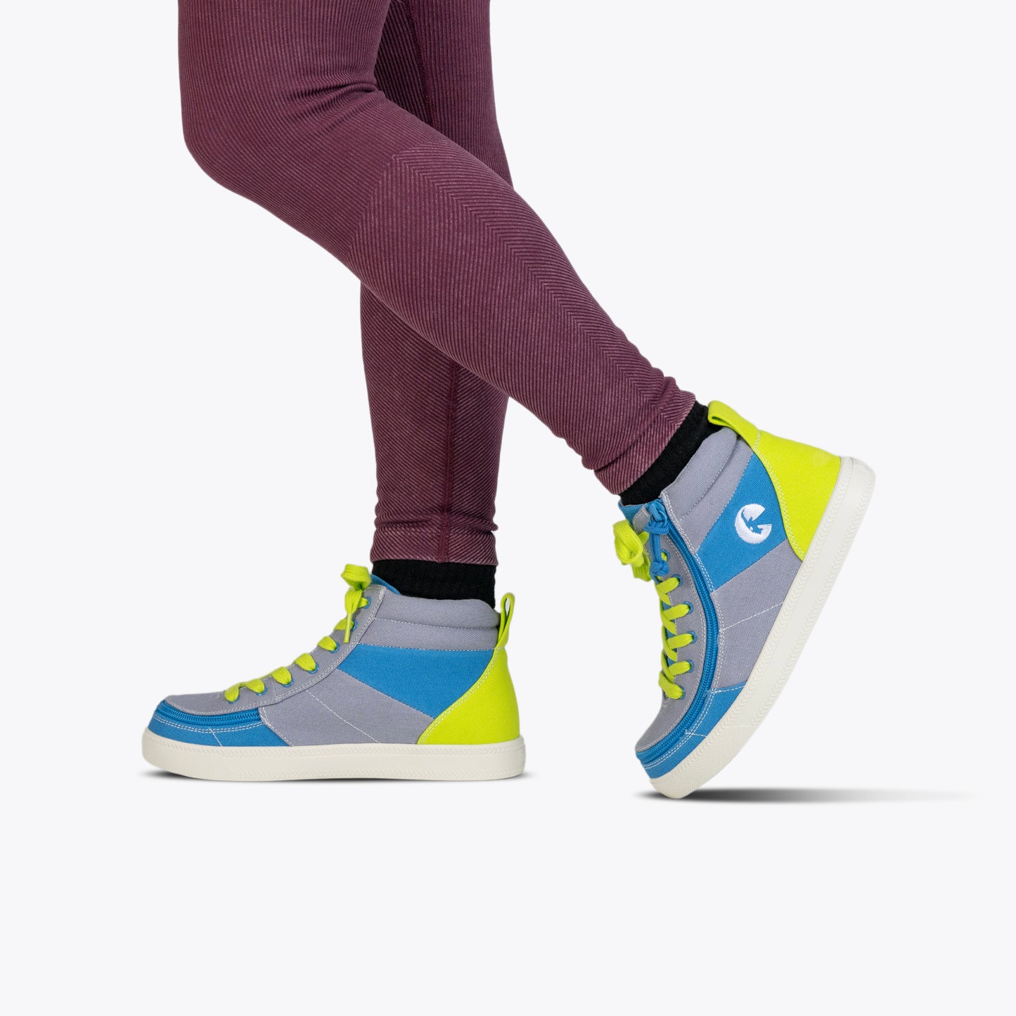 SALE - Blue Colorblock BILLY Street High