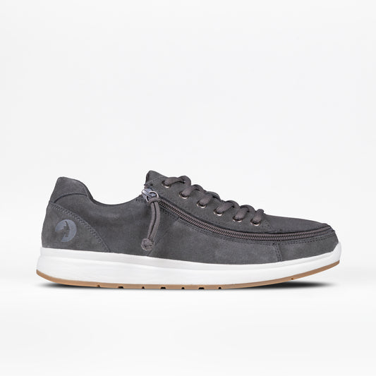 SALE - Men's Grey Suede BILLY Comfort Low