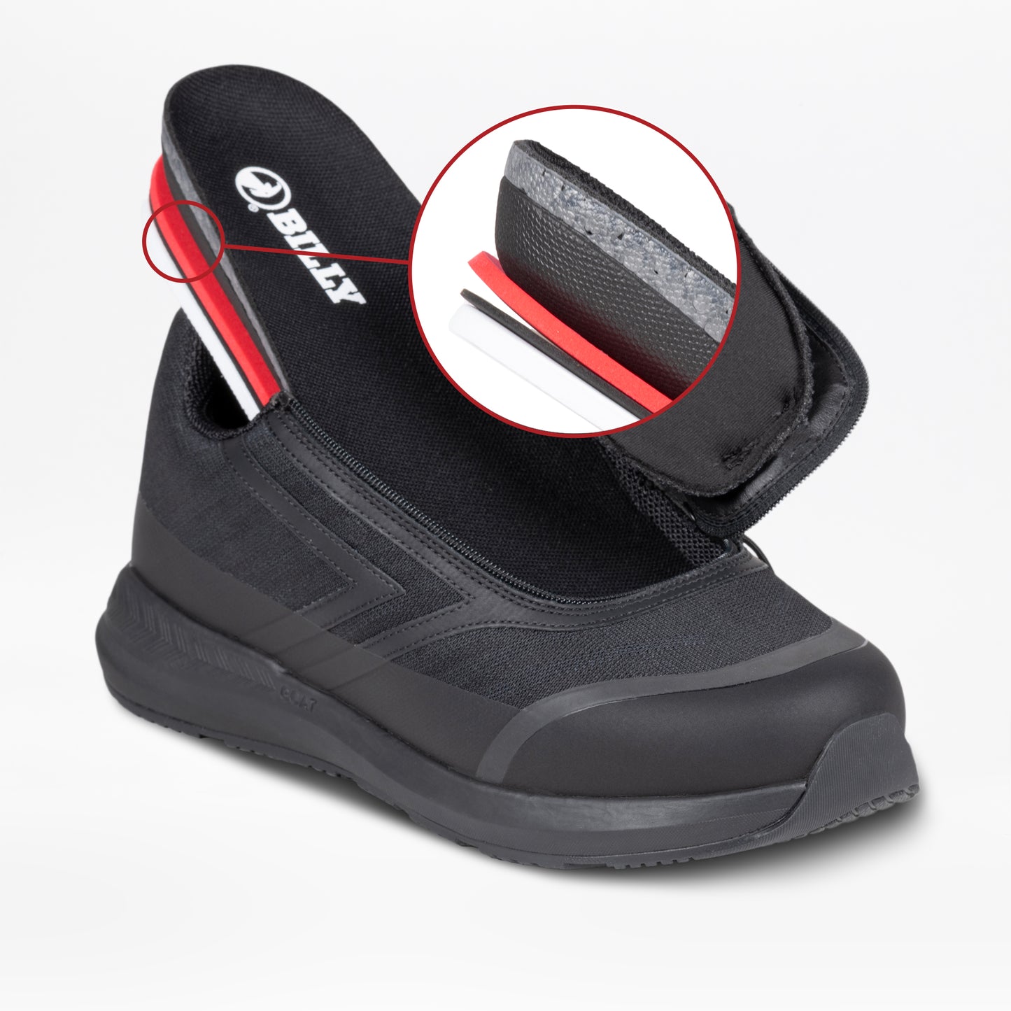 Men's Black to the Floor BILLY Goat
