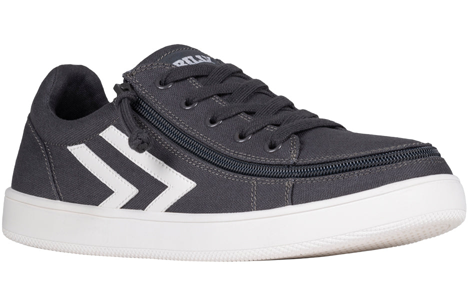Men's Dark Grey/White BILLY CS Street Low Tops
