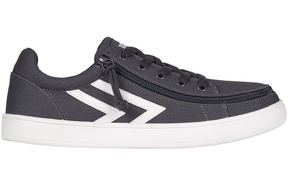 Men's Dark Grey/White BILLY CS Street Low Tops