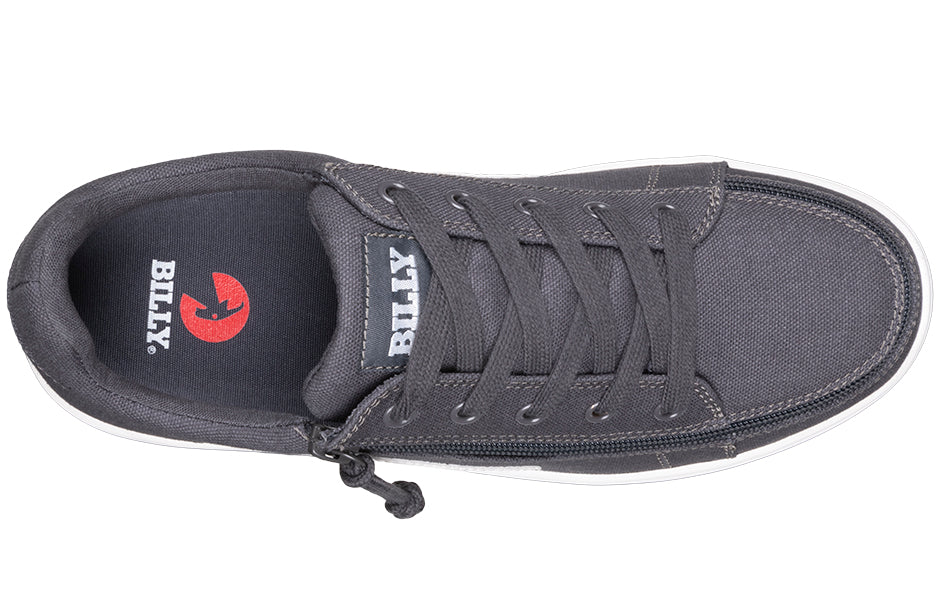Men's Dark Grey/White BILLY CS Street Low Tops