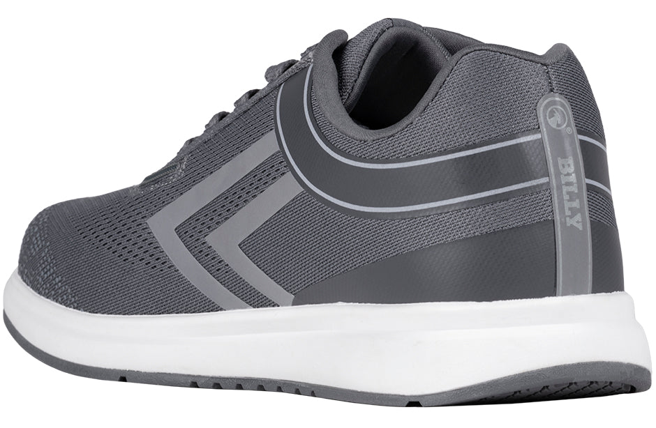 Men's Charcoal BILLY Comfort Inclusion Athletic Sneakers (Extra-Wide only)