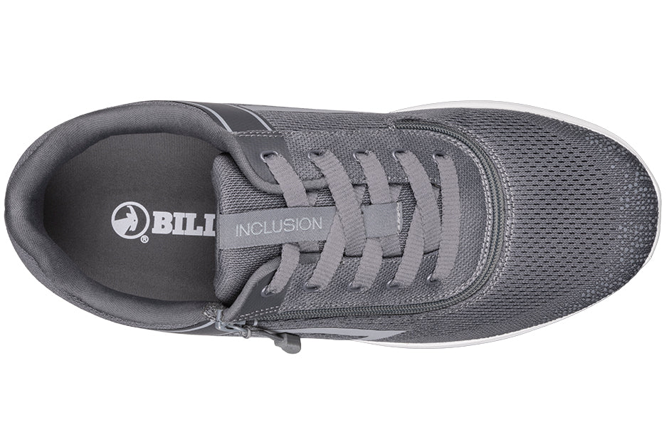 Men's Charcoal BILLY Comfort Inclusion Athletic Sneakers (Extra-Wide only)