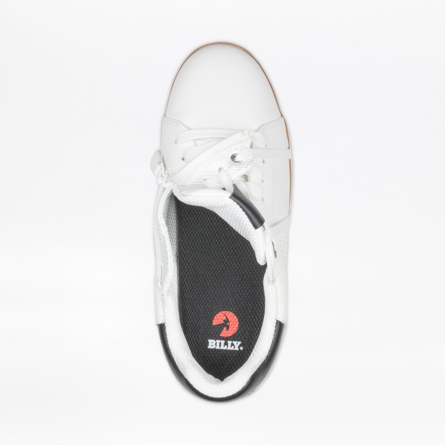 Men's White Leather BILLY Comfort Luxe
