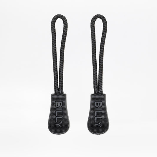 Black BILLY Sport Zipper Pull