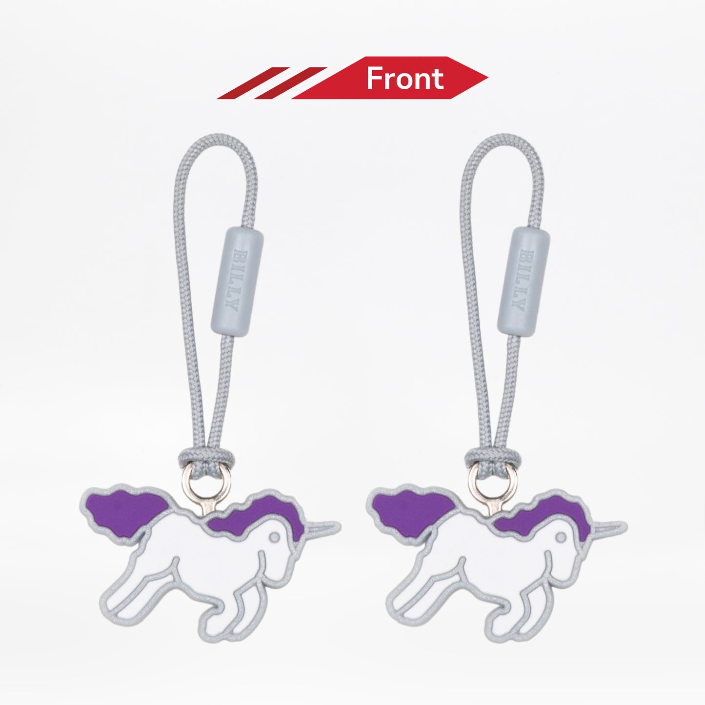 Unicorn BILLY Fashion Zipper Pull