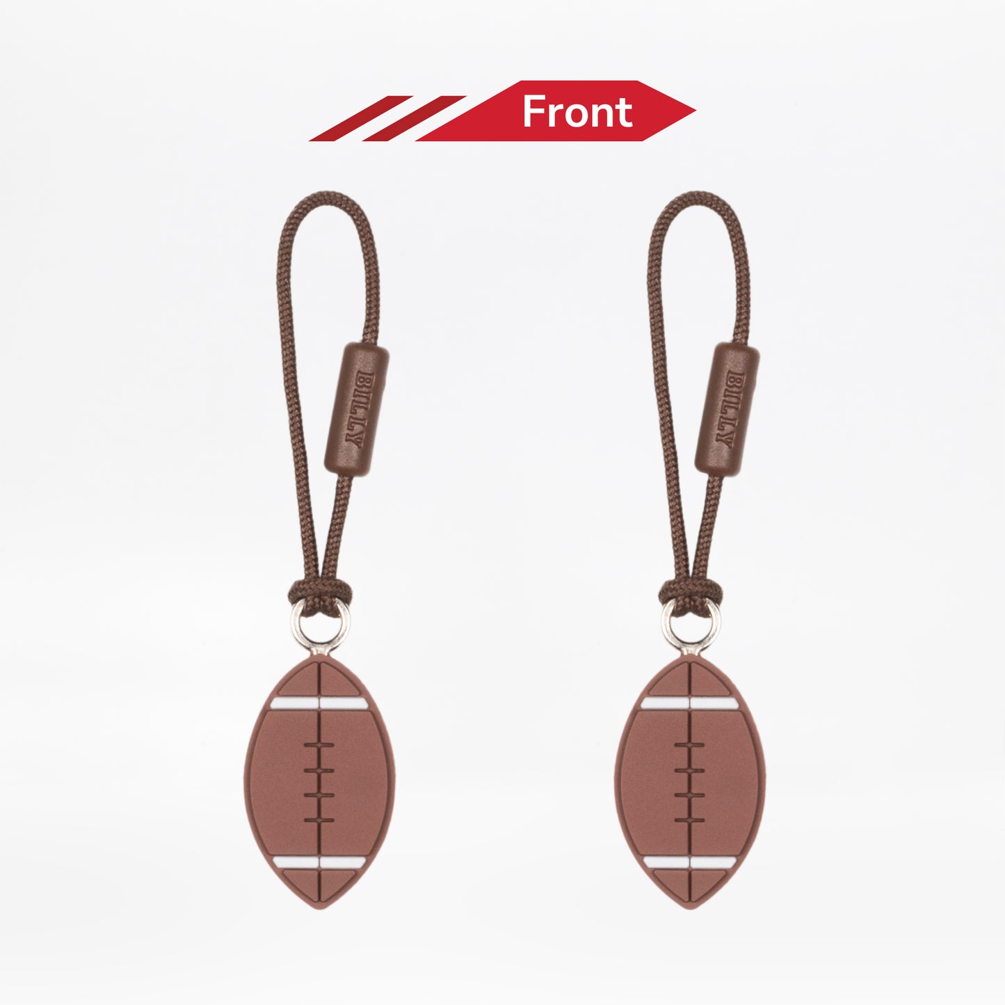 Football BILLY Fashion Zipper Pull