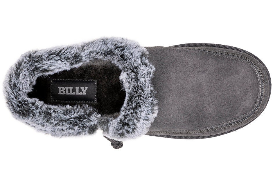 SALE - Women's Charcoal BILLY Cozy Slippers