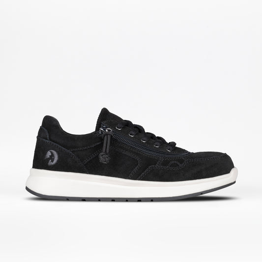 SALE - Women's Black Suede BILLY Comfort Jogger