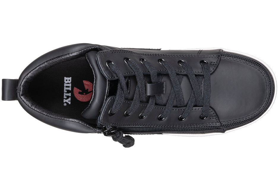 Women's Black/Patent BILLY CS Sneaker Mid Tops