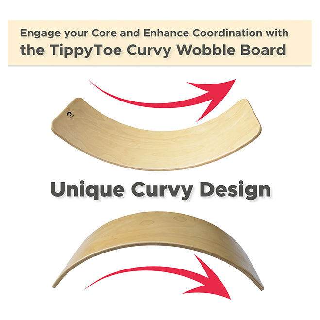 BILLY Balance Board Natural Wood