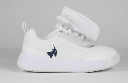 FINAL SALE - White/Navy BILLY Sport Court Athletic Sneakers