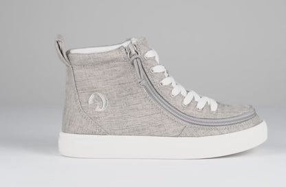 Grey Jersey BILLY Classic Lace High Tops