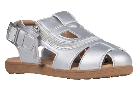 FINAL SALE  - Silver BILLY Sandals
