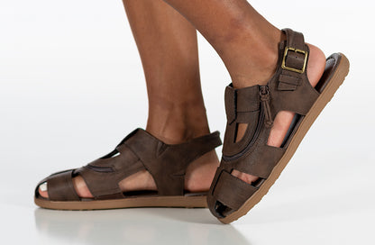 FINAL SALE - Brown BILLY Sandals