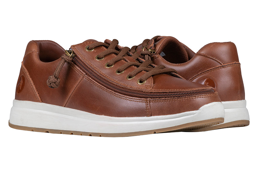 Brown men's athletic shoes Clearance