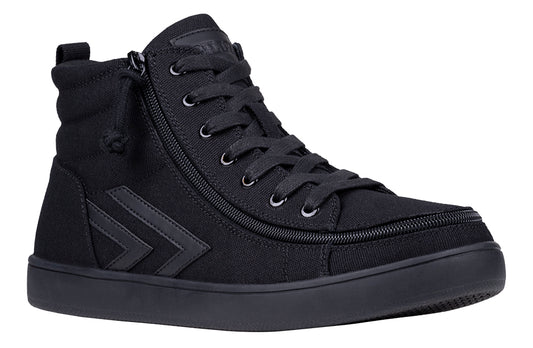 FINAL SALE - Men's Black to the Floor BILLY CS Sneaker High Tops