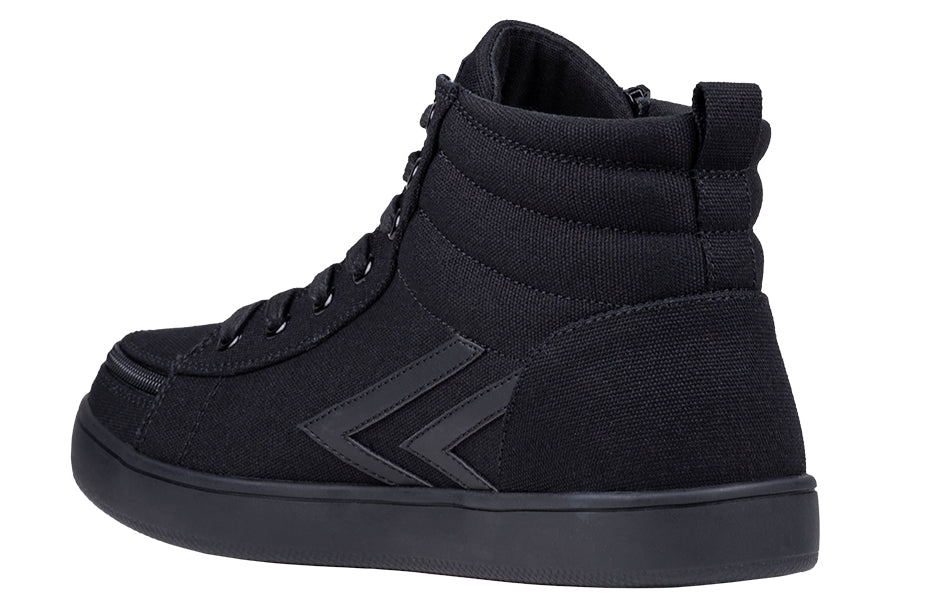 FINAL SALE - Men's Black to the Floor BILLY CS Sneaker High Tops