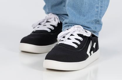 FINAL SALE - Men's Black/White BILLY CS Sneaker Low Tops
